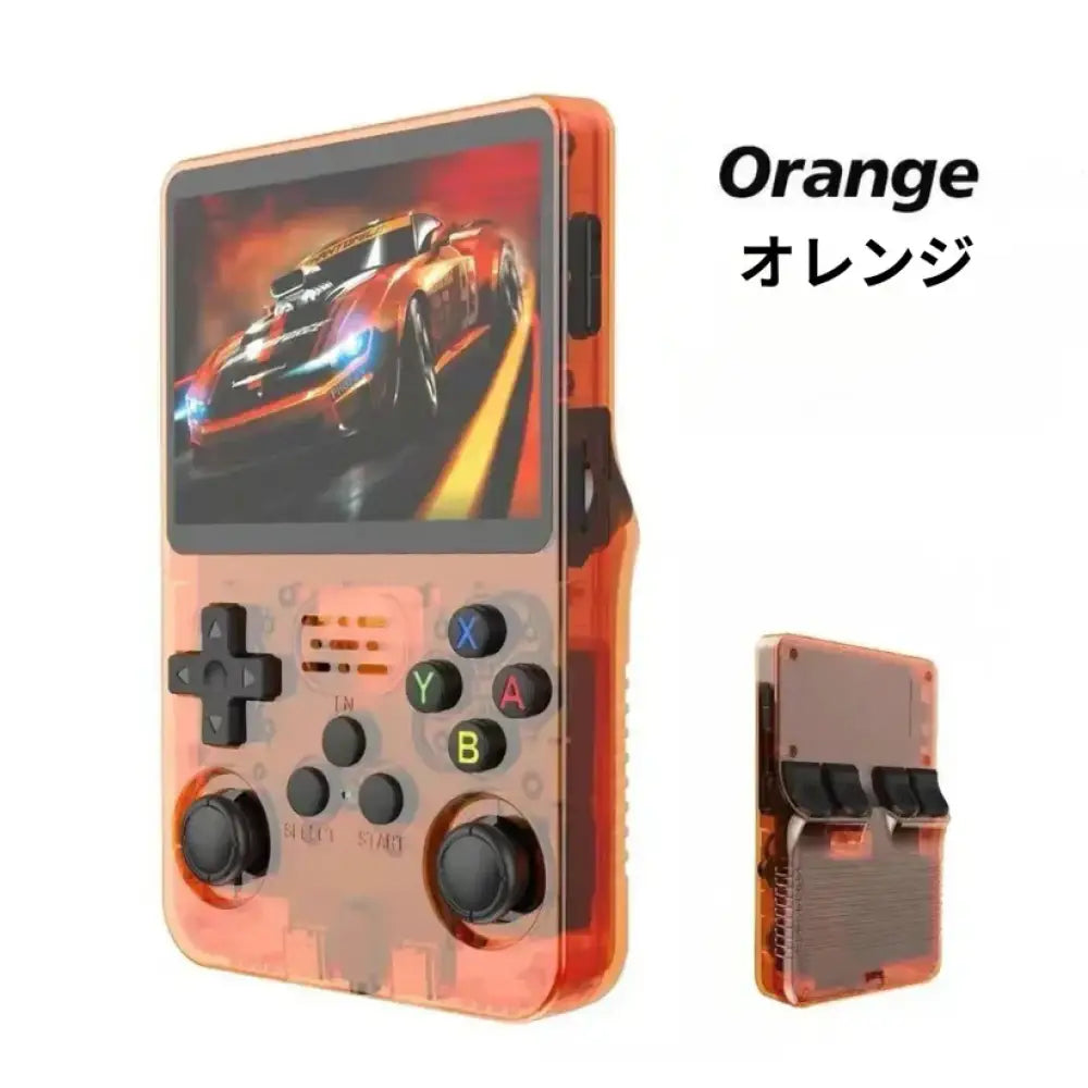 ZETTA™ ポータブルレトロゲーム機 オレンジ